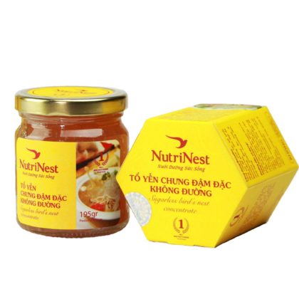 20gram Yến Sào Chưng Đậm Đặc Không Đường Nutrinest – Yến Sào Plaza