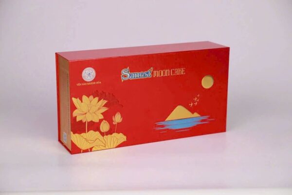 Bánh trung thu Yến Sào Khánh Hòa hộp 2 bánh 200gr – Yến Sào Plaza (1 thập cẩm, 1 nhân mềm) - Ảnh 6