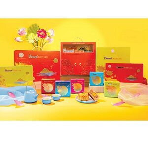 Bánh Trung Thu Yến Sào Sanest Khánh Hòa Nhân Mềm Hộp 1 Bánh 120g - Yến Sào Plaza