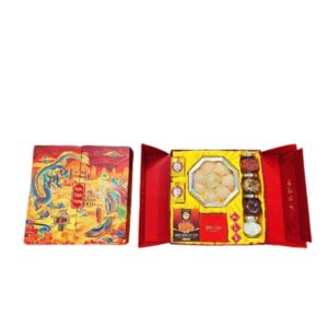 Hộp Quà Tết - 100g Hồng Yến Sào Khánh Hòa - Yến Chưng 100% - Đông Trùng Hạ Thảo Và Các Loại Hạt