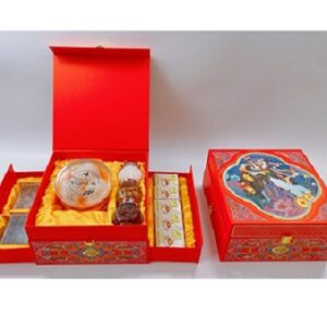 Hộp Quà Yến Sào Khánh Hòa Sợi Dài Thượng Hạng 30g, Nước Yến Và Các Loại Hạt - Hộp Thiết Kế 2 Tầng