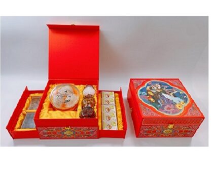 Hộp Quà Yến Sào Khánh Hòa Sợi Ngắn 30g, Nước Yến Và Các Loại Hạt – Hộp Thiết Kế 2 Tầng