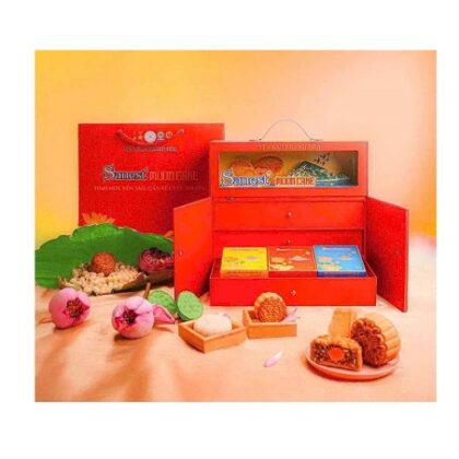 Bánh Trung thu Yến sào Sanest Khánh Hòa Hộp Qùa Tặng Thượng Hạng