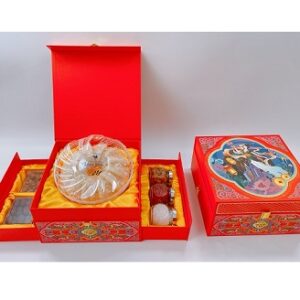 Hộp Quà Tặng Tổ Yến Sào Khánh Hòa Tinh Chế Sợi Ngắn 100g Và Các Loại Hạt