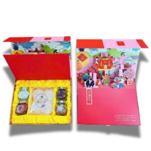 Hộp Quà Tặng Yến Sào Khánh Hòa Sợi Dài 50g Và Các Loại Hạt