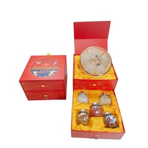 Hộp Quà 2 Tầng – 50g Yến Sào Khánh Hòa Tinh Chế Và Và Các Loại Hạt