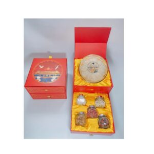 Hộp Quà 2 Tầng – 100g Yến Sào Rút Lông Thượng Hạng Đặc Biệt Và Các Loại Hạt